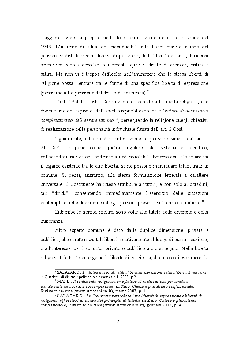 Anteprima della tesi: Satira e libertà religiosa, Pagina 5