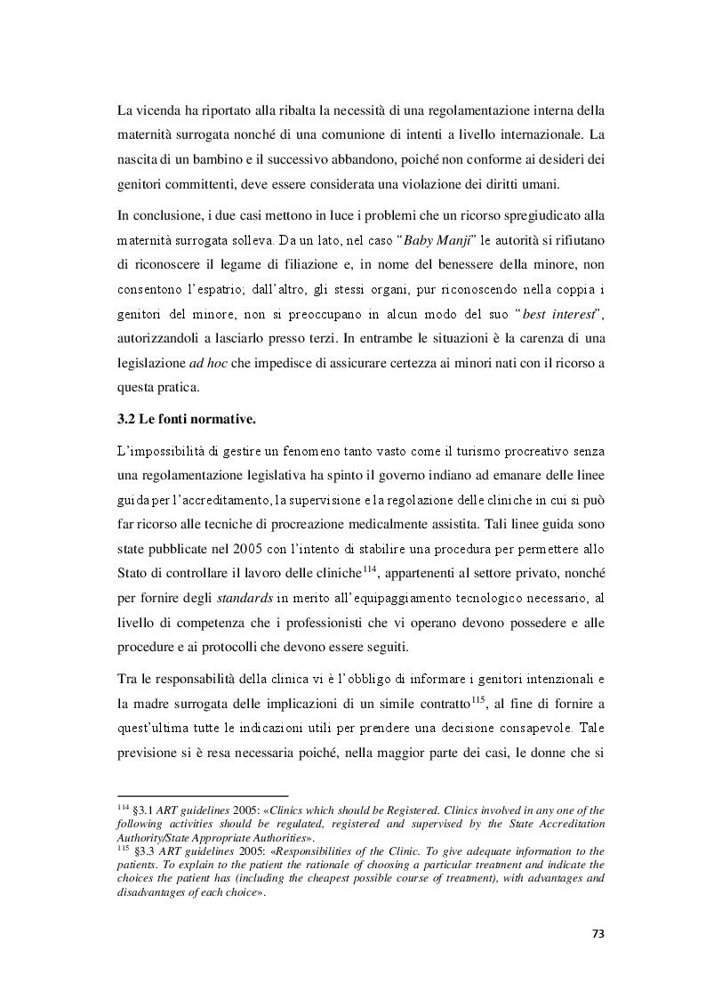 Anteprima della tesi: La maternità surrogata nel confronto tra ordinamenti: le normative e le prassi in Italia, India e California, Pagina 7