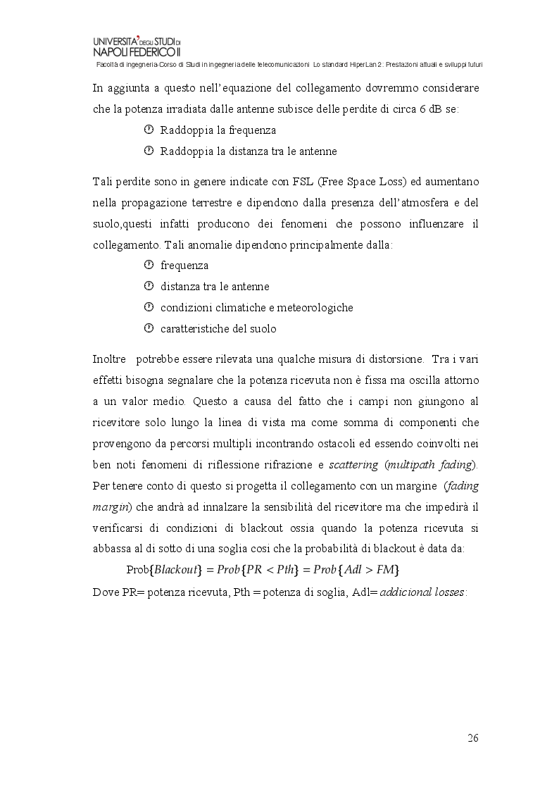 Anteprima della tesi: Lo Standard HIPERLAN 2: Prestazioni attuali e sviluppi futuri, Pagina 7