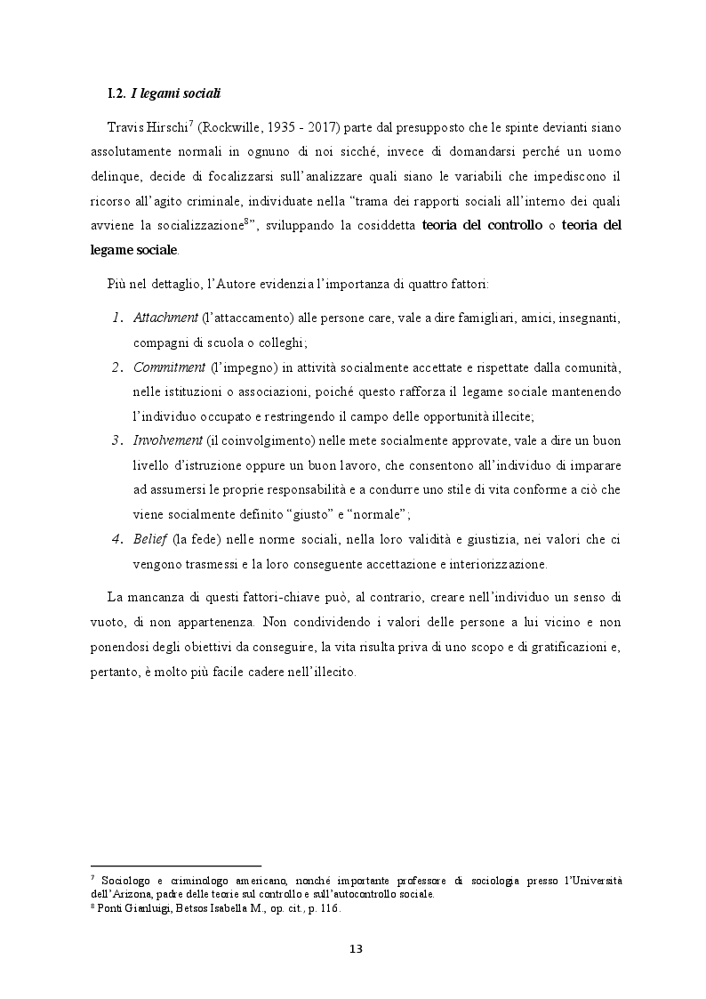 Anteprima della tesi: L’aggressività: impulso innato che indebolisce la capacità di mediazione e rende ogni essere umano potenzialmente deviante, Pagina 4