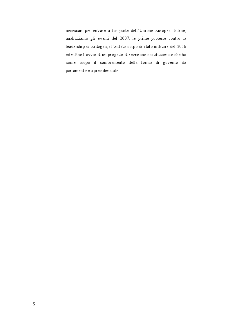 Anteprima della tesi: La riforma costituzionale turca. Studio della storia costituzionale della Turchia contemporanea, Pagina 4