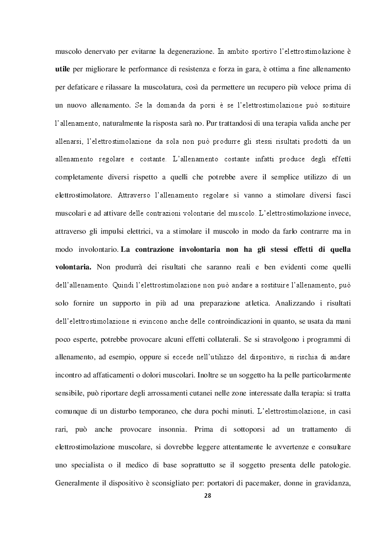 Estratto dalla tesi: Falsi miti del fitness