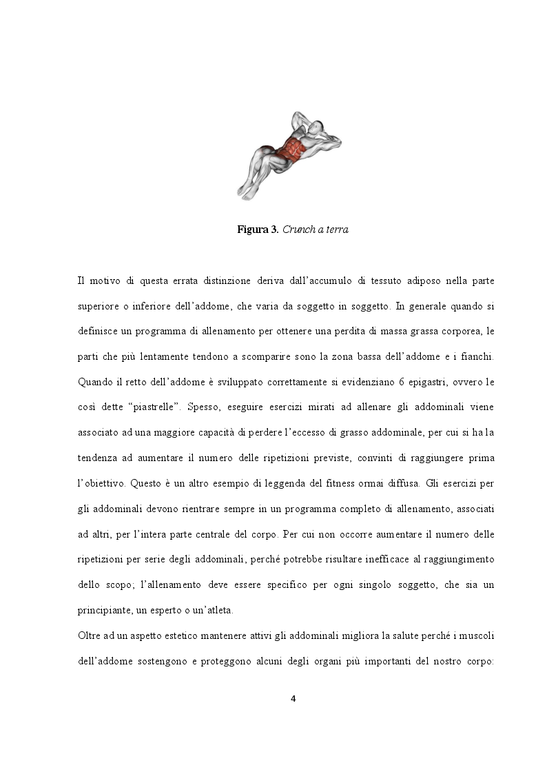 Anteprima della tesi: Falsi miti del fitness, Pagina 4