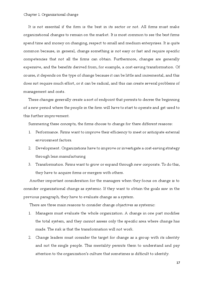 Anteprima della tesi: Organizational Change during crises. The transition to E-learning at the university of Udine during the COVID 19 emergency, Pagina 9