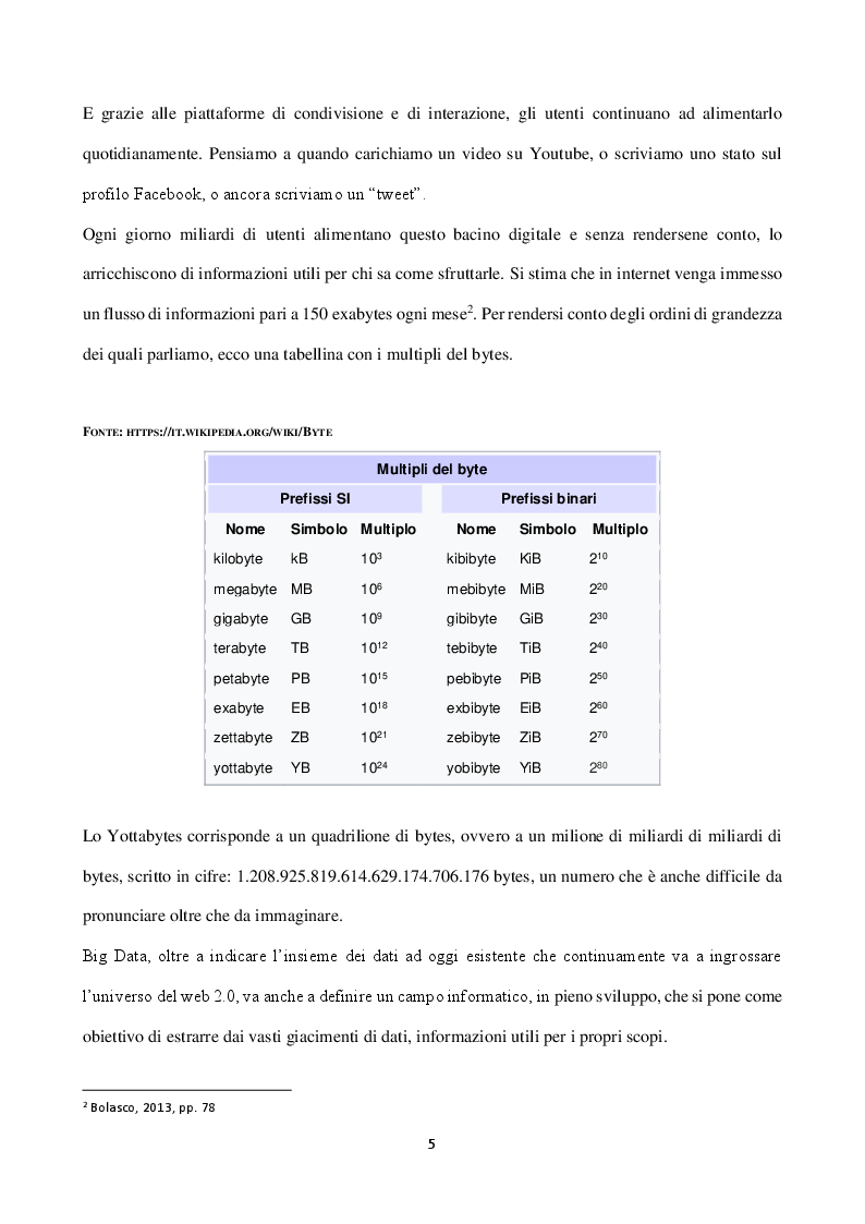Anteprima della tesi: Big Data: un’applicazione di text mining a partire dallo scraping di un sito web sulle richieste di lavoro, Pagina 5
