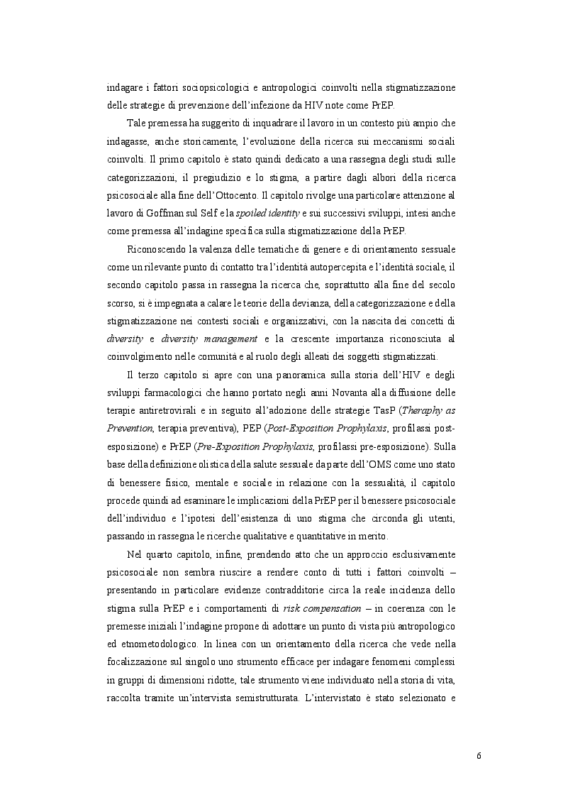 Anteprima della tesi: PrEP: lo stigma paradossale. L'esperienza del Milano Check Point, Pagina 3