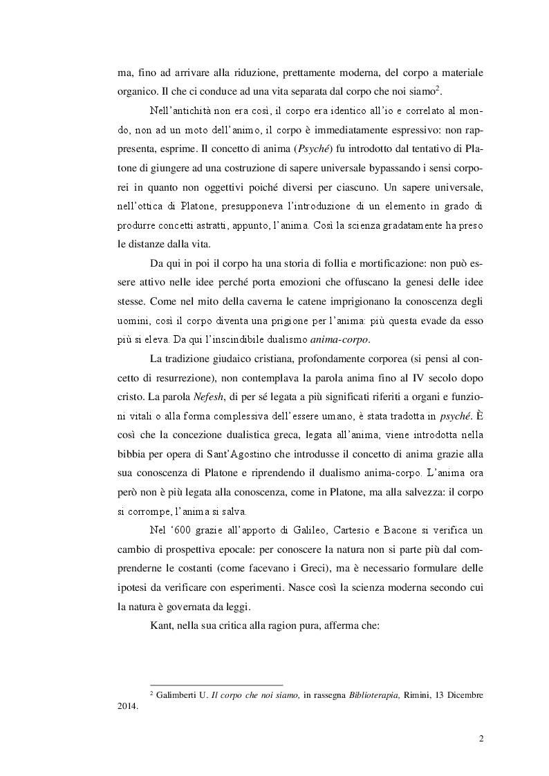 Anteprima della tesi: Break your (black) mirror. L’evoluzione del corpo nella società liquida. Aumento dell’incidenza dei DCA in età evolutiva, Pagina 6