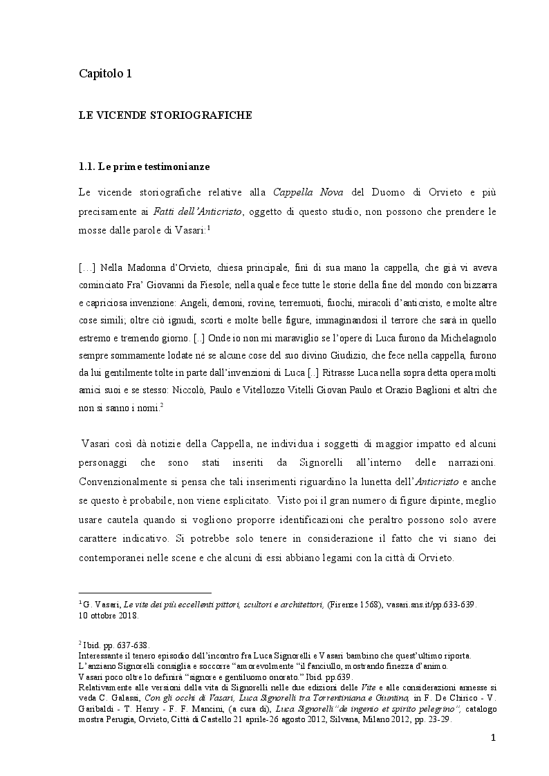 Anteprima della tesi: L' Anticristo secondo Luca Signorelli, Pagina 4