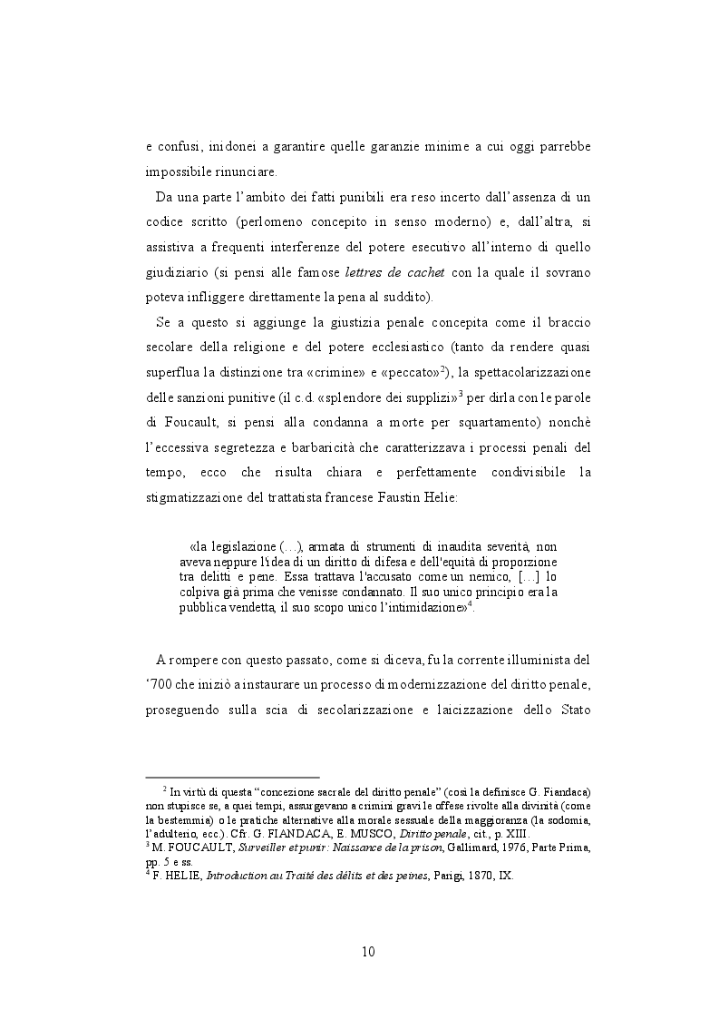 Anteprima della tesi: Principio di legalità, nomofilachia e cultura del precedente nel sistema penale. Un’analisi comparata con l’esperienza inglese, Pagina 7