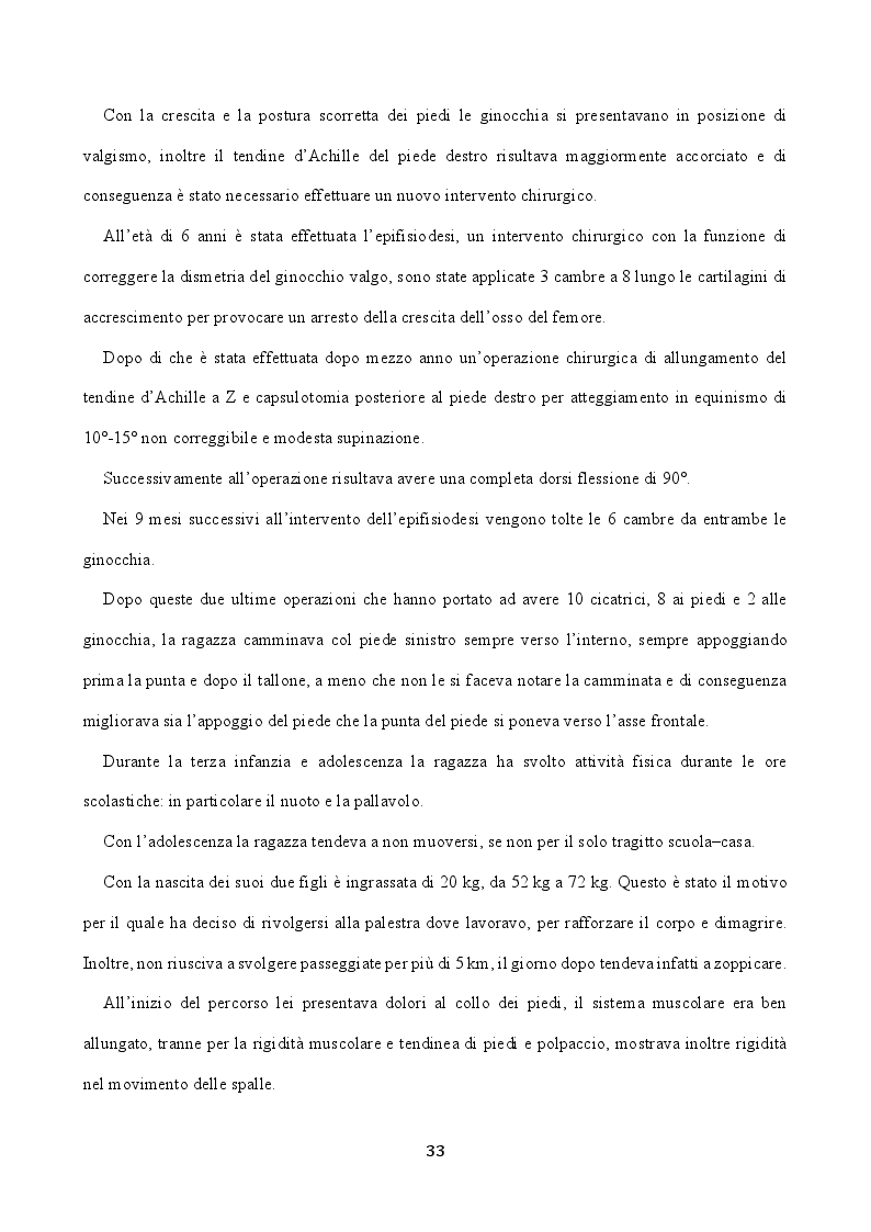 Estratto dalla tesi: Benefici dello sport sul piede torto congenito