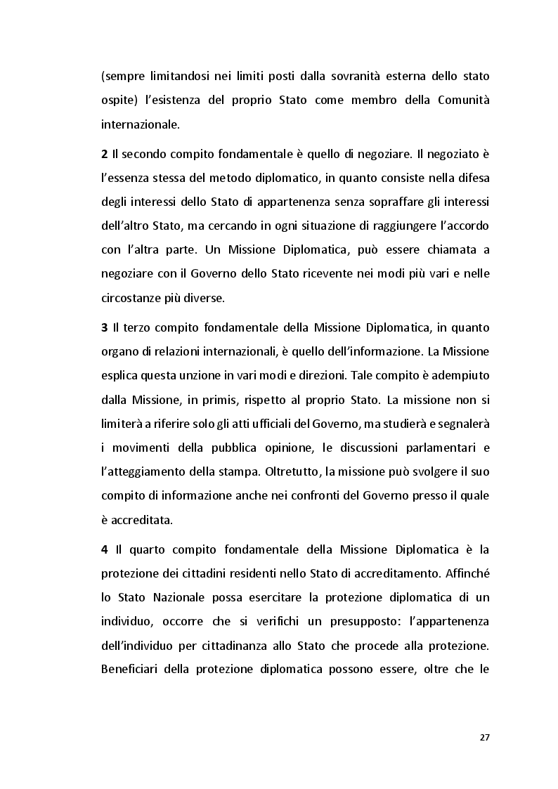 Anteprima della tesi: La dinamica della missione diplomatica, Pagina 3