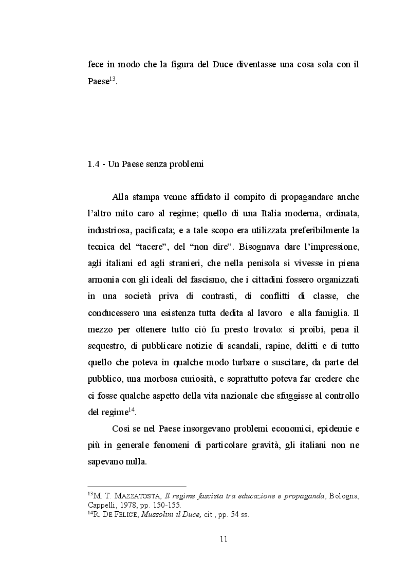 Anteprima della tesi: La stampa lucana nel ventennio fascista, Pagina 9