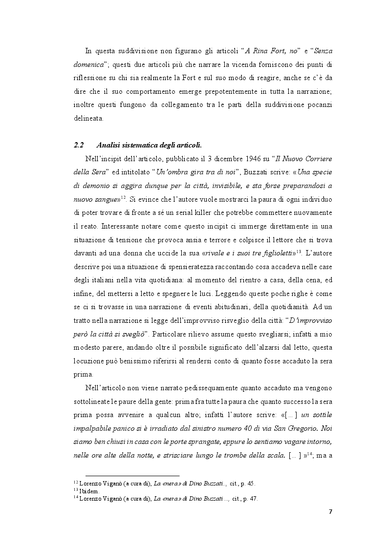 Anteprima della tesi: La Cronaca nera raccontata da un giornalista - scrittore: il caso della ''Belva friulana'' (1946), Pagina 3