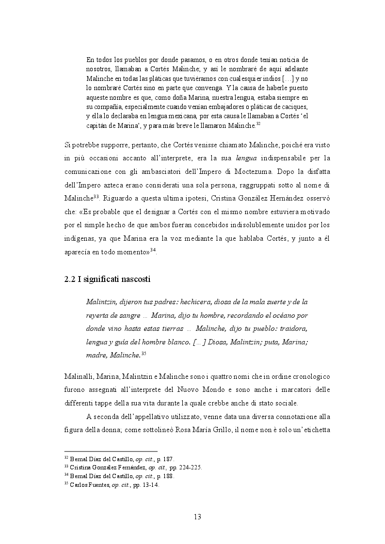 Anteprima della tesi: ''Malinche'' di Laura Esquivel: l'interprete di Cortés tra storia e leggenda, Pagina 5