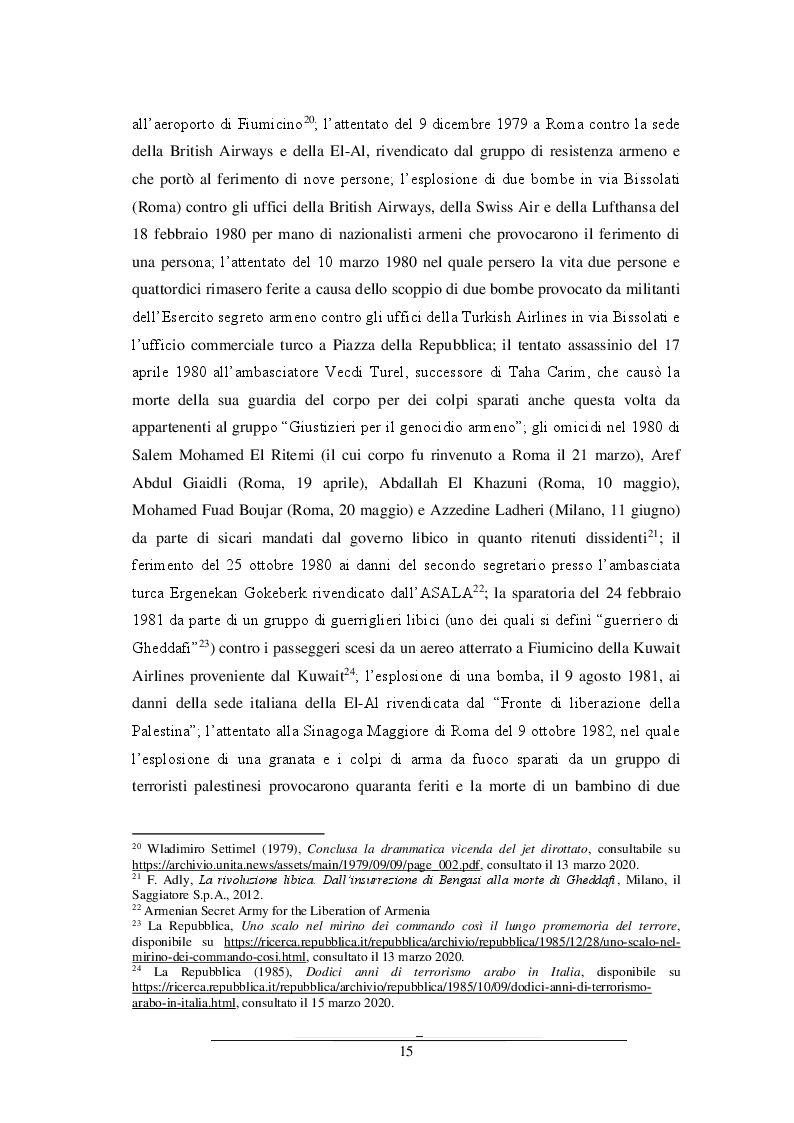 Anteprima della tesi: Antiterrorismo in Italia e nel Regno Unito: due sistemi a confronto, Pagina 10