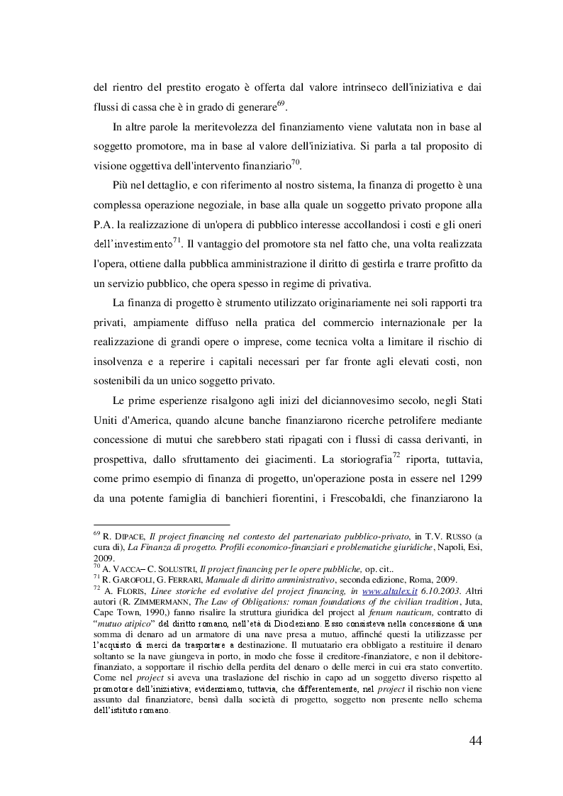 Anteprima della tesi: Partenariato Pubblico Privato e Finanza di Progetto. L'esperienza nel settore penitenziario, Pagina 3