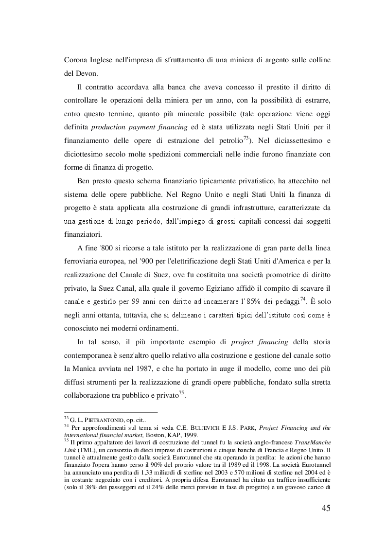 Anteprima della tesi: Partenariato Pubblico Privato e Finanza di Progetto. L'esperienza nel settore penitenziario, Pagina 4