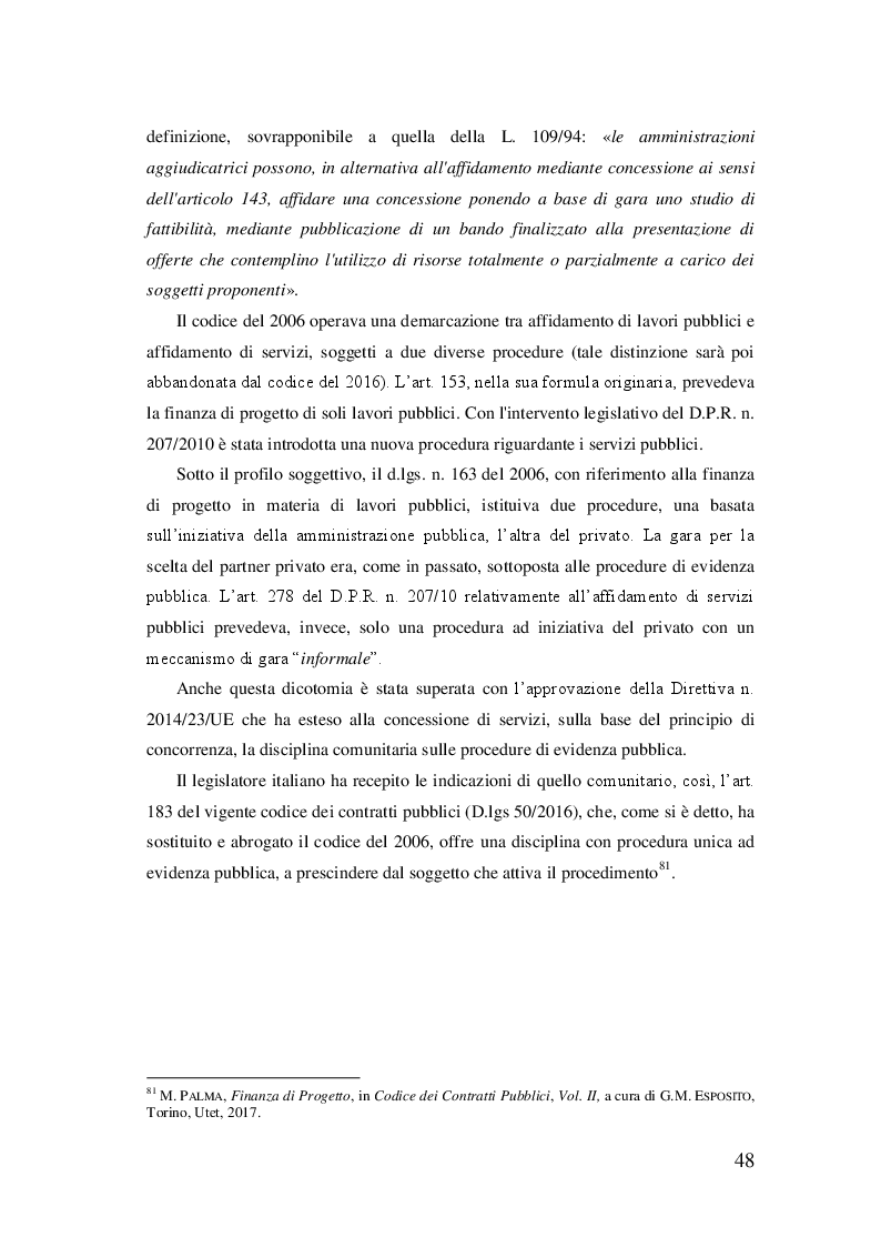 Anteprima della tesi: Partenariato Pubblico Privato e Finanza di Progetto. L'esperienza nel settore penitenziario, Pagina 7