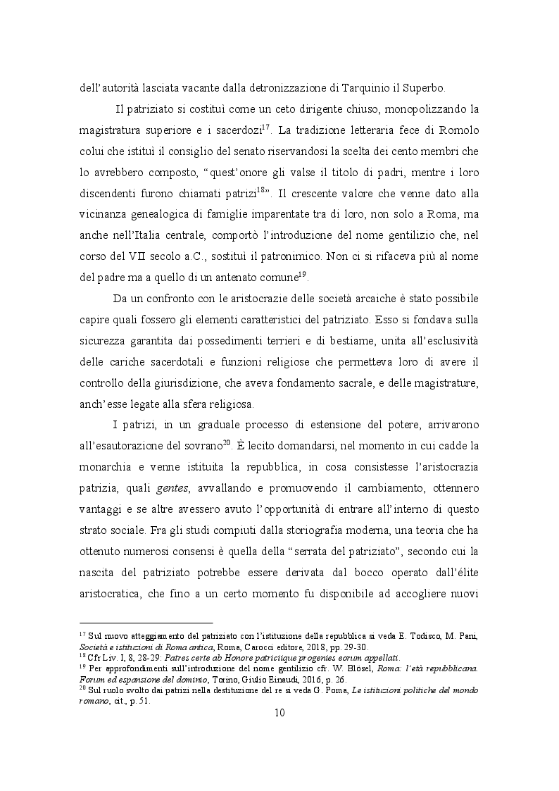 Estratto dalla tesi: Aspetti evolutivi della dittatura in Roma arcaica
