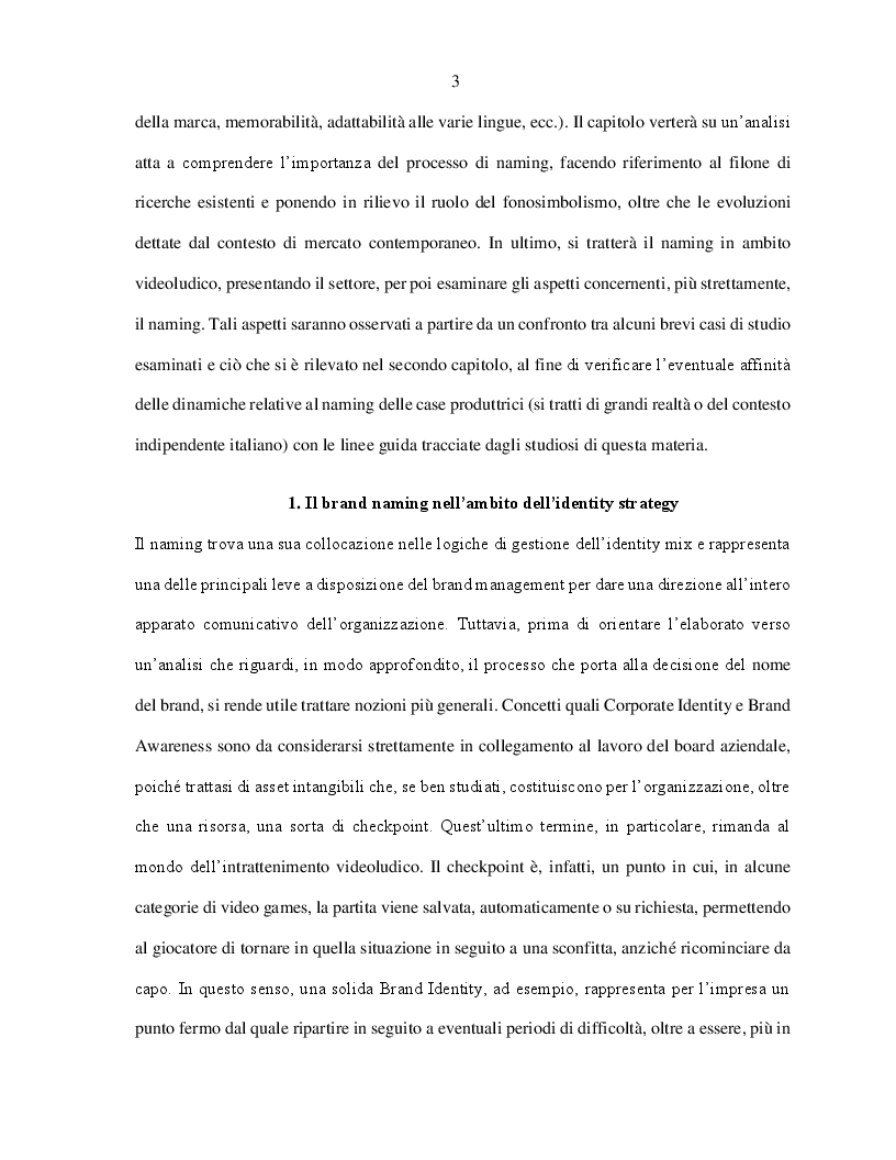 Anteprima della tesi: Il processo di naming nel mondo videoludico, Pagina 3
