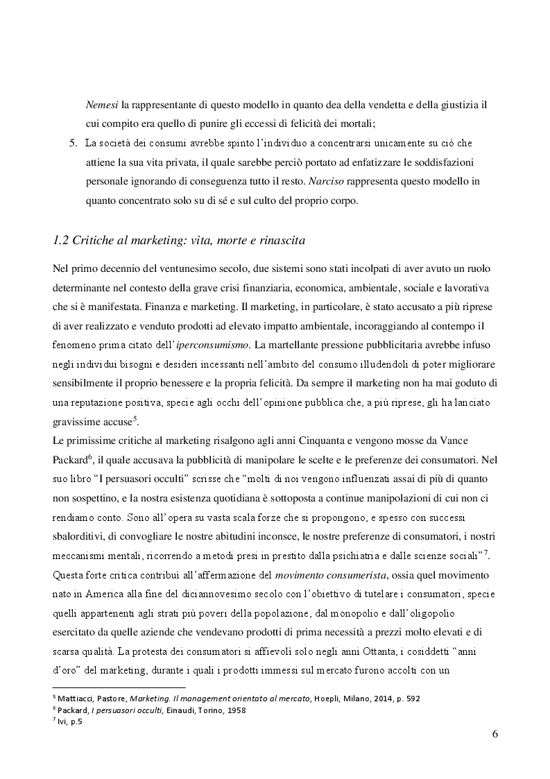 Anteprima della tesi: Il green marketing e la trappola del greenwashing: quello che le imprese non dicono, Pagina 5