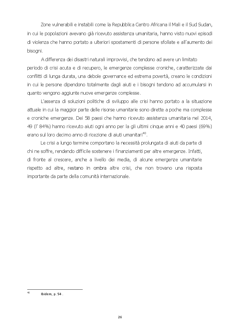 Anteprima della tesi: Gli aiuti umanitari: una critica al discorso internazionale, Pagina 5