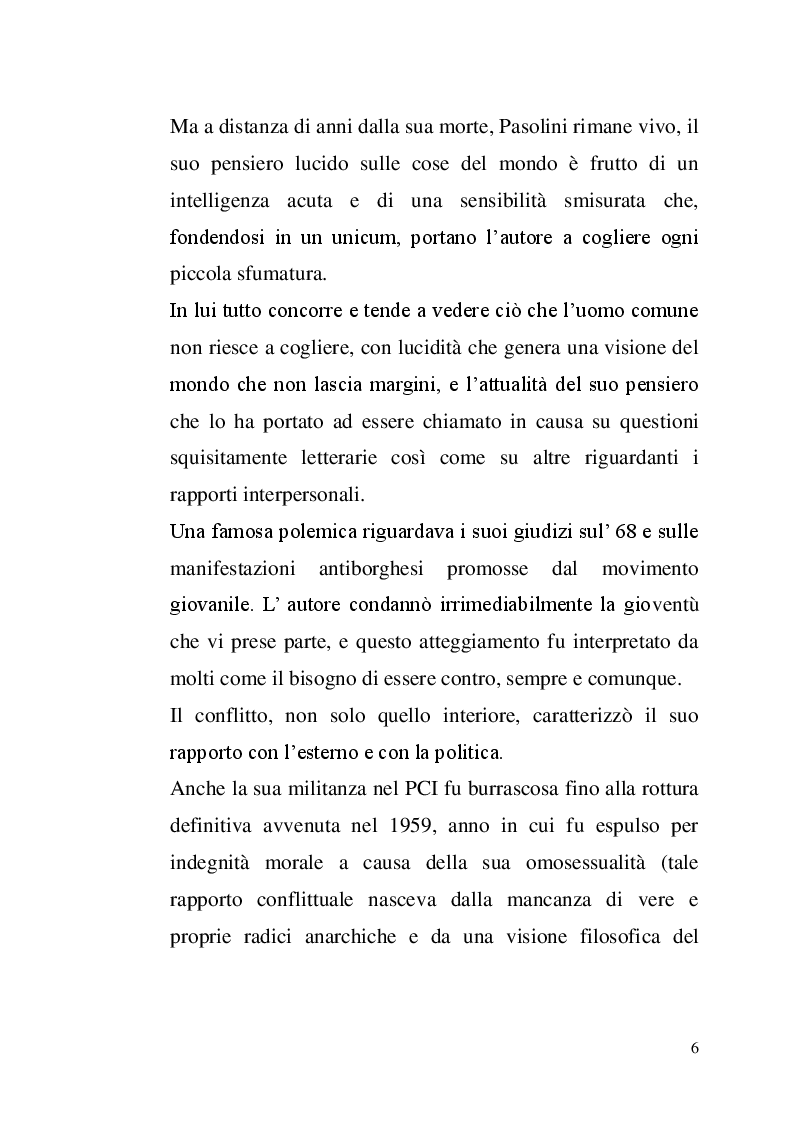 Anteprima della tesi: Pier Paolo Pasolini e la musica di Ennio Morricone, Pagina 7