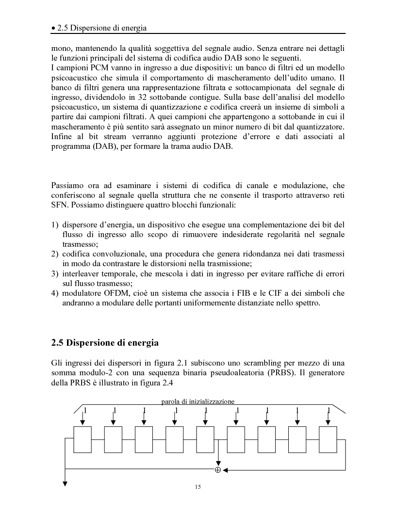 Anteprima della tesi: Sistemi DAB/DVB-T, Pagina 11
