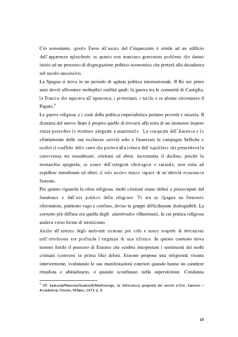 Anteprima della tesi: Il Lazarillo de Tormes: dall’eredità classica alla sua fortuna in Inghilterra, Pagina 7