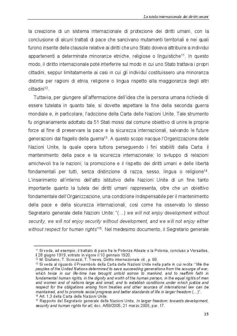 Anteprima della tesi: TUTELA INTERNAZIONALE DEI DIRITTI UMANI E COVID-19: un'analisi delle misure di contenimento alla luce del Patto internazionale sui diritti civili e politici e della Convenzione europea dei diritti umani, Pagina 4