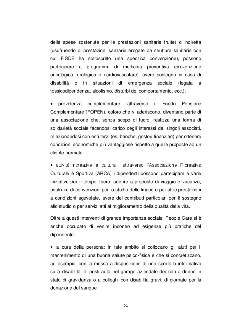 Estratto dalla tesi: Clima organizzativo e Performance d'impresa