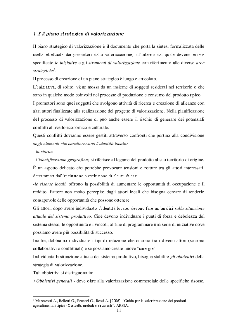 Estratto dalla tesi: Strategie e strumenti per la valorizzazione dei prodotti tradizionali: il caso del Fico Secco di Carmignano
