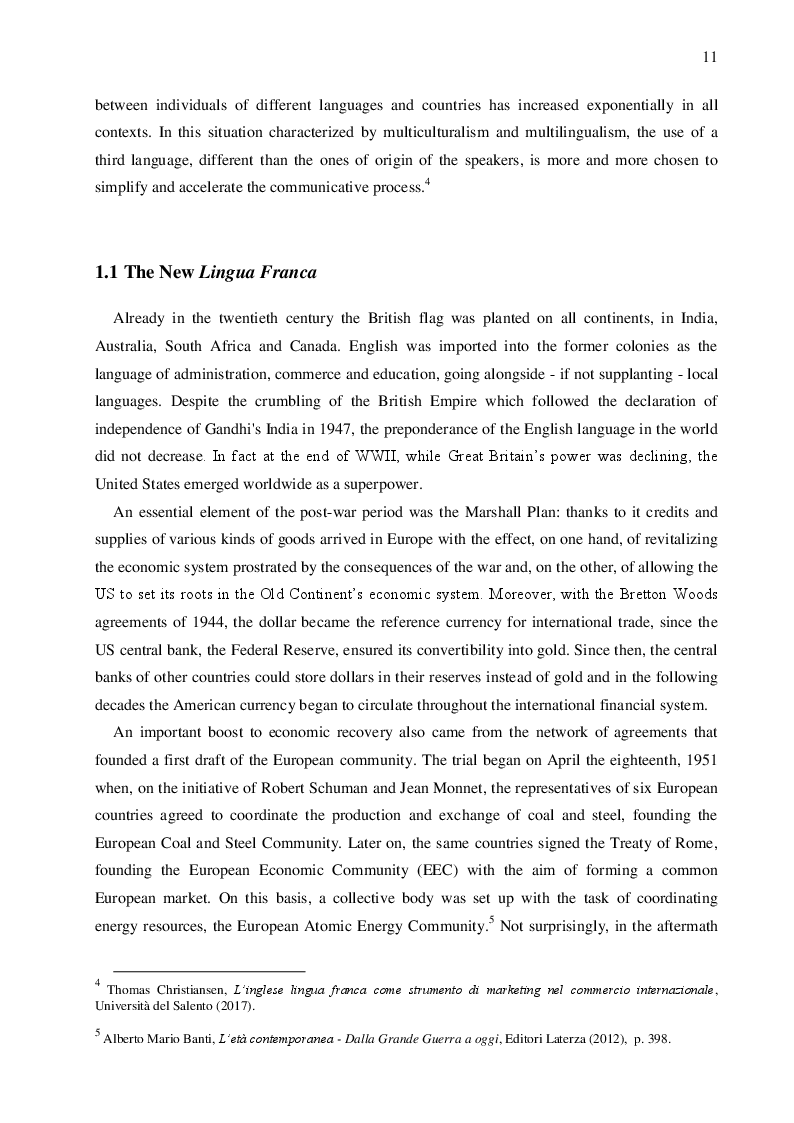 Anteprima della tesi: The Impact of Brexit on the ELT Industry Management, Pagina 6