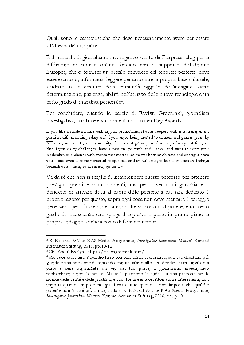 Anteprima della tesi: Tell a story: nascita ed evoluzione del giornalismo d'inchiesta e di mafia, Pagina 8
