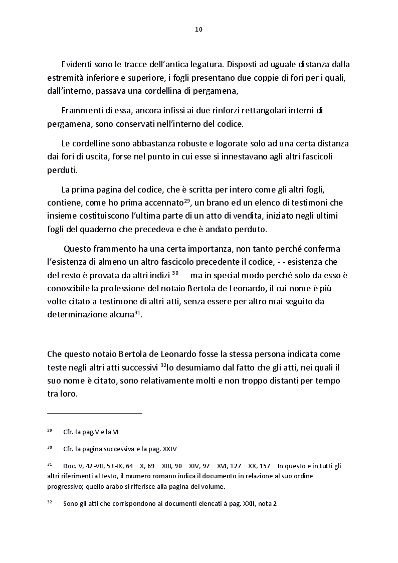 Anteprima della tesi: Il registro notarile di Manfredo Bonacorso, Pagina 10