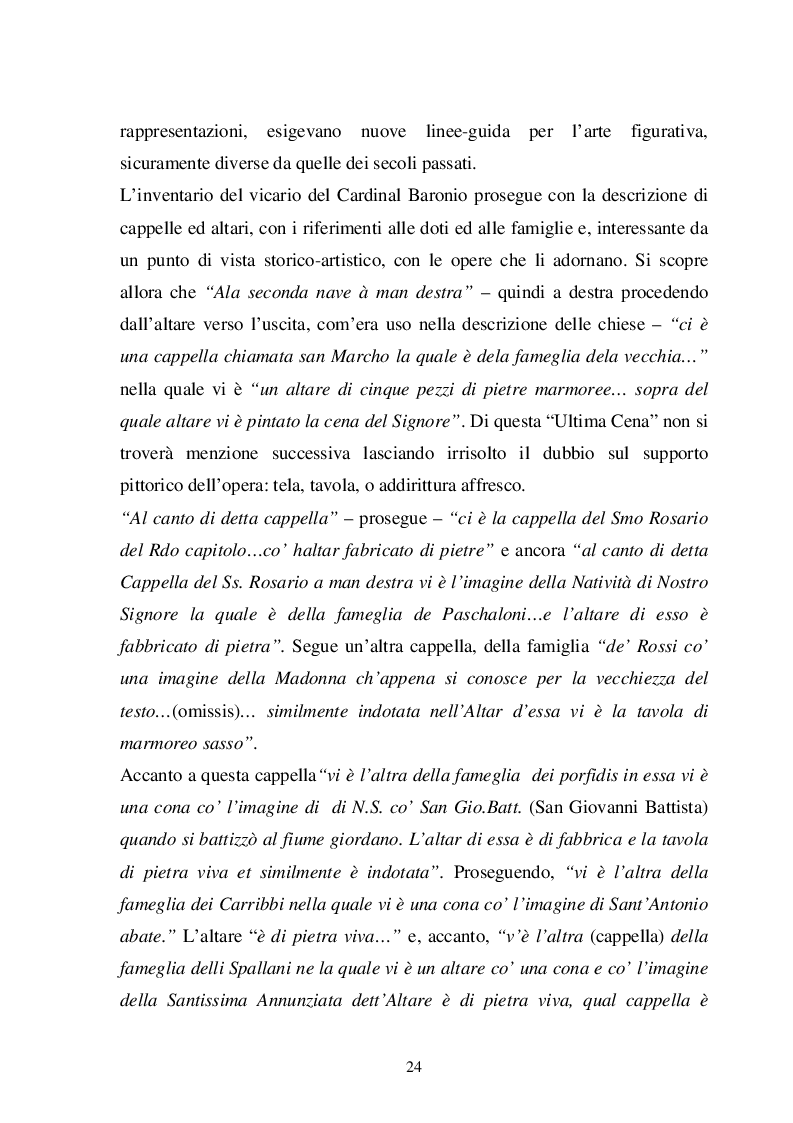 Anteprima della tesi: La Cattedrale di San Sabino a Canosa. Documenti e manufatti superstiti di Età Moderna, Pagina 5