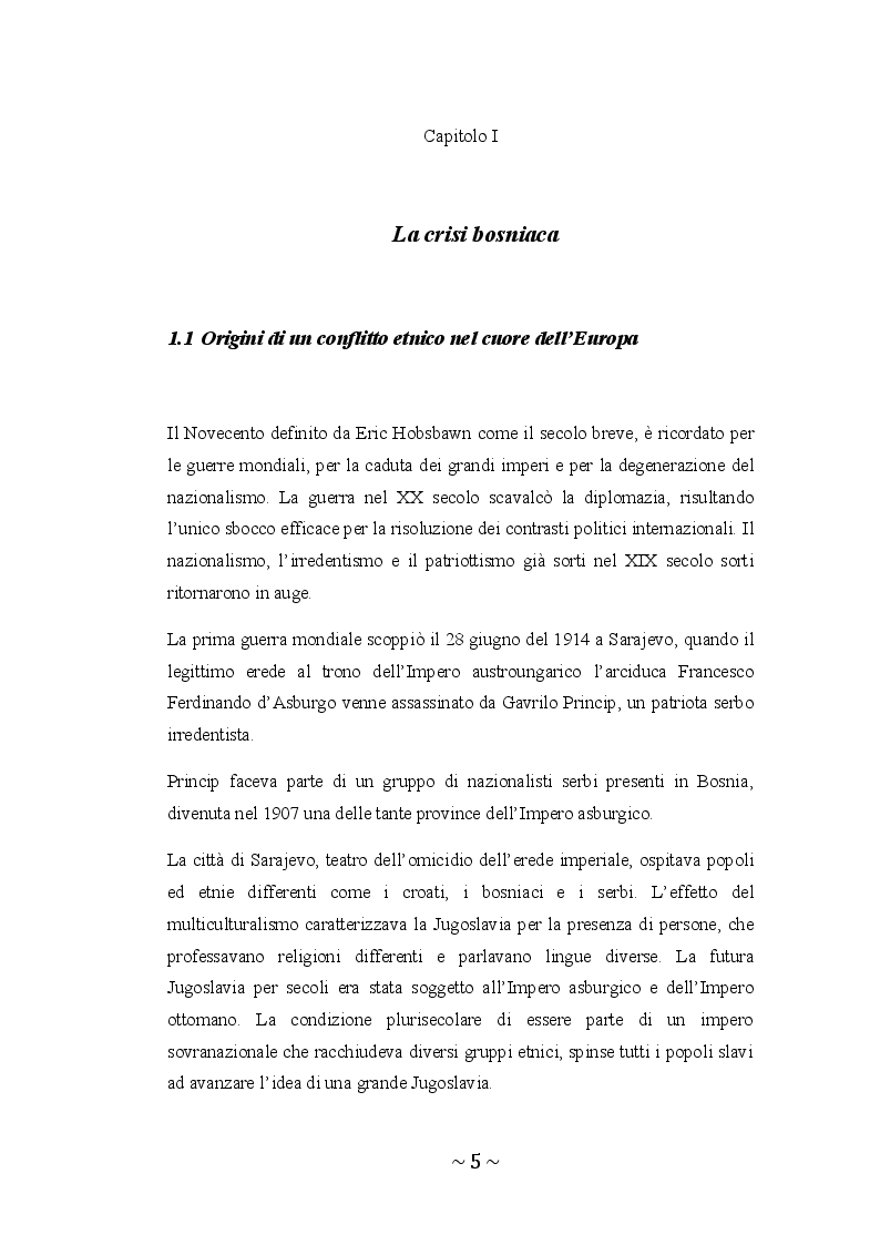 Anteprima della tesi: Islam e Stati Uniti nel contesto balcanico, Pagina 3