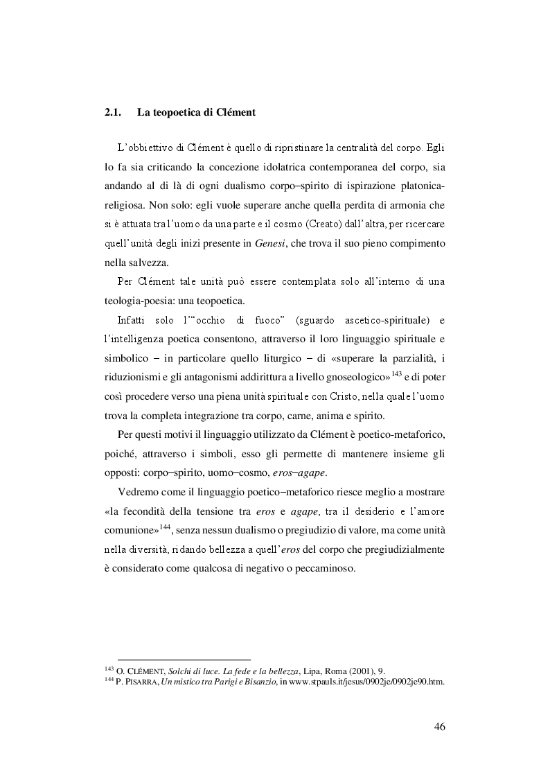 Anteprima della tesi: Lo spartito matrimoniale: il contrappunto dell'eros carnale in relazione al cantus firmus agapico, Pagina 4