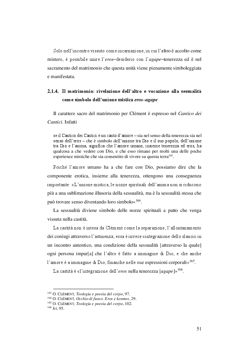 Anteprima della tesi: Lo spartito matrimoniale: il contrappunto dell'eros carnale in relazione al cantus firmus agapico, Pagina 9