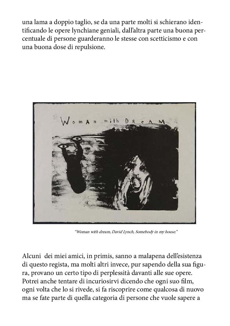 Anteprima della tesi: I registi non sono quello che sembrano: Viaggio onirico nel mondo del cinema lynchiano, Pagina 4