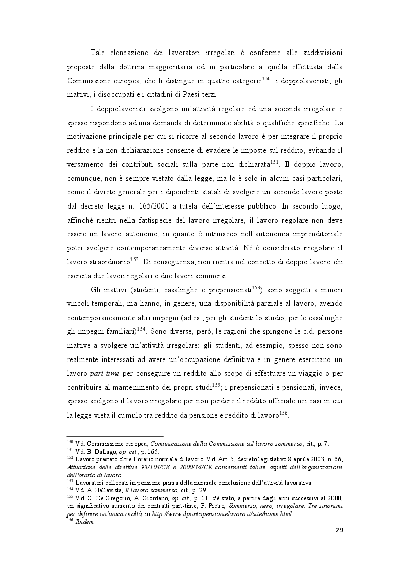 Anteprima della tesi: Il contrasto al lavoro irregolare, Pagina 6