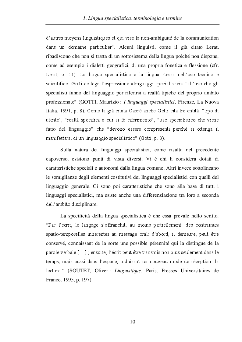 Anteprima della tesi: Terminologia elettronica in francese e italiano, Pagina 3