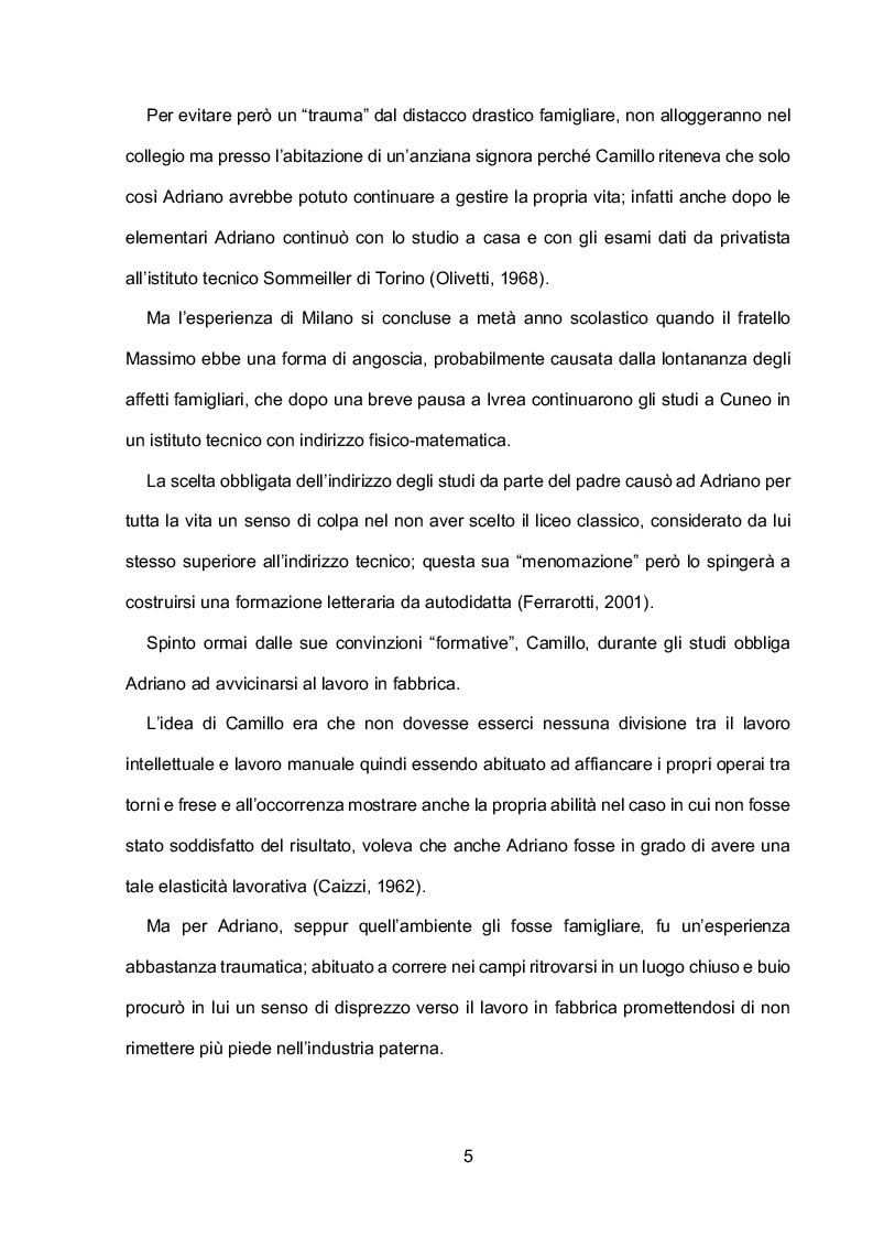 Anteprima della tesi: Storia di un’utopia: il metodo Olivetti, Pagina 8