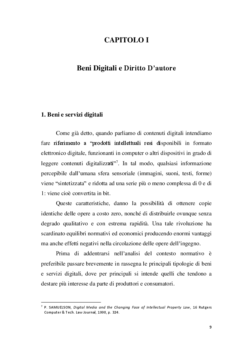Anteprima della tesi: Profili Giuridici del Commercio Elettronico di Prodotti Digitali - Un'analisi di Diritto Comparato, Pagina 6