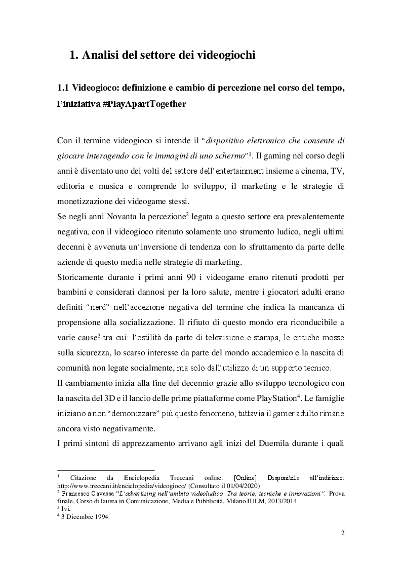 Anteprima della tesi: Il settore dei videogiochi e il game marketing. Due casi messi a confronto: League of Legends di Riot Games e World of Warcraft di Blizzard Entertainment, Pagina 3
