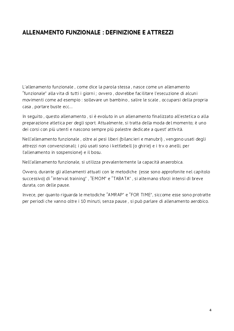 Anteprima della tesi: L'allenamento funzionale, Pagina 3