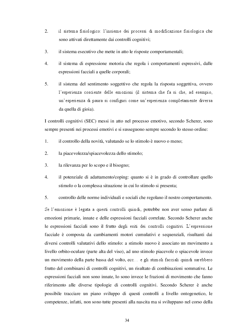 Anteprima della tesi: Le emozioni e l'apprendimento on line: un contributo di ricerca, Pagina 7