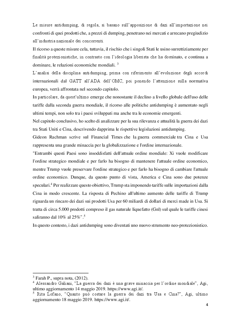 Anteprima della tesi: Le nuove frontiere del dumping nell’economia globale: uno sguardo alla guerra dei dazi Usa-Cina, Pagina 3