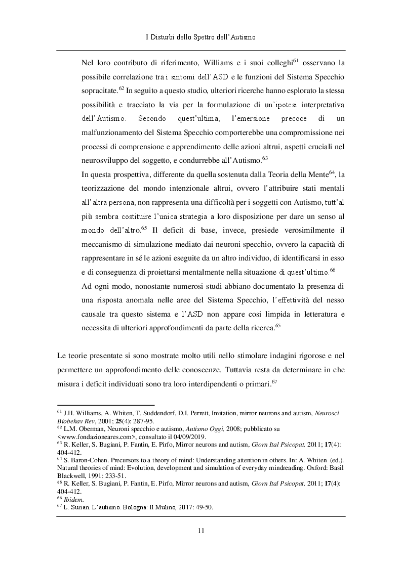 Estratto dalla tesi: Auditory-Motor Mapping Training: Esperienza clinica su un gruppo di soggetti con Disturbo dello Spettro dell'Autismo