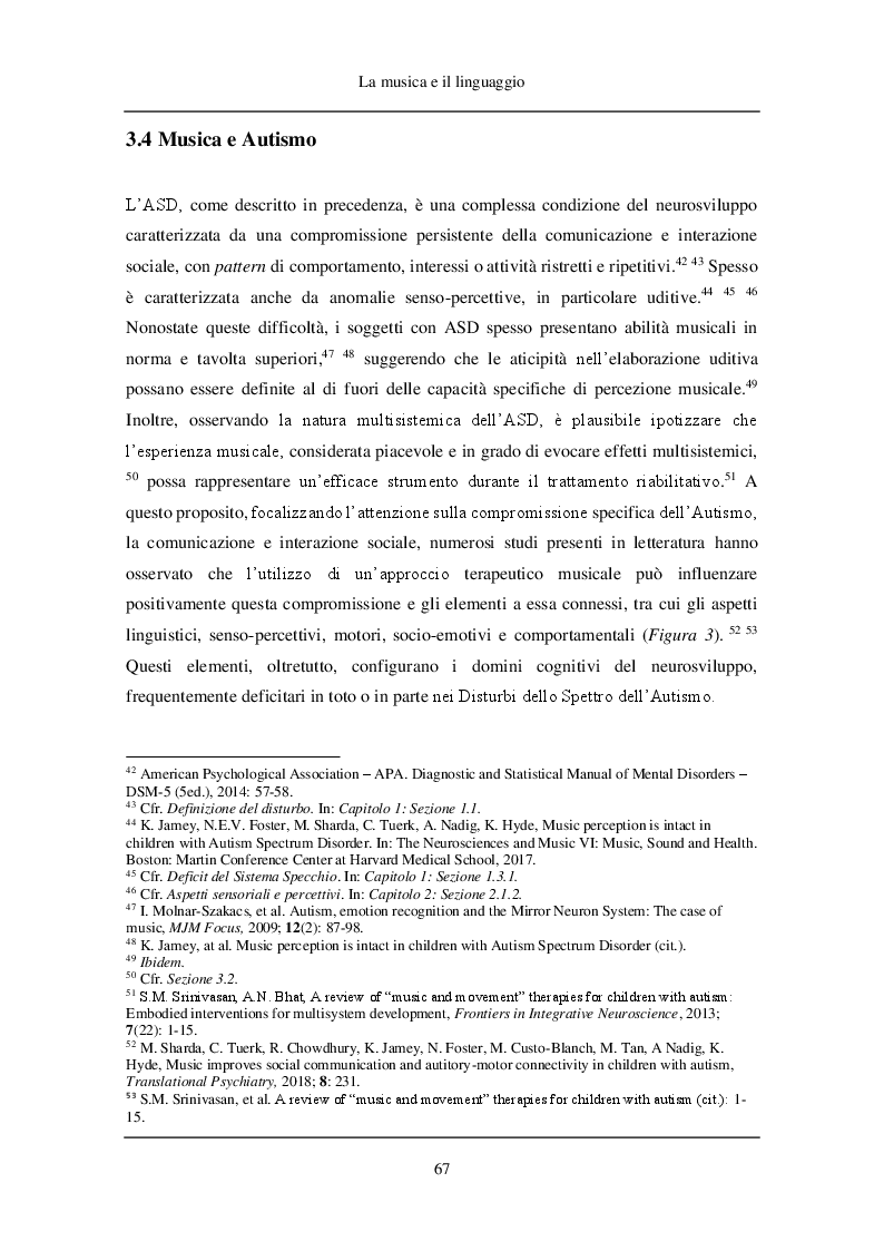 Anteprima della tesi: Auditory-Motor Mapping Training: Esperienza clinica su un gruppo di soggetti con Disturbo dello Spettro dell'Autismo, Pagina 9